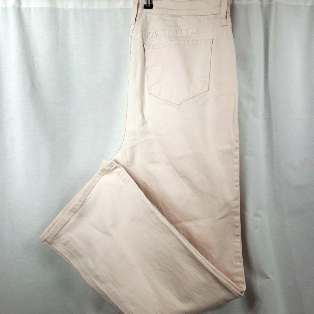 NYDJ Pastel Pink Jeans NWOT Sz 16